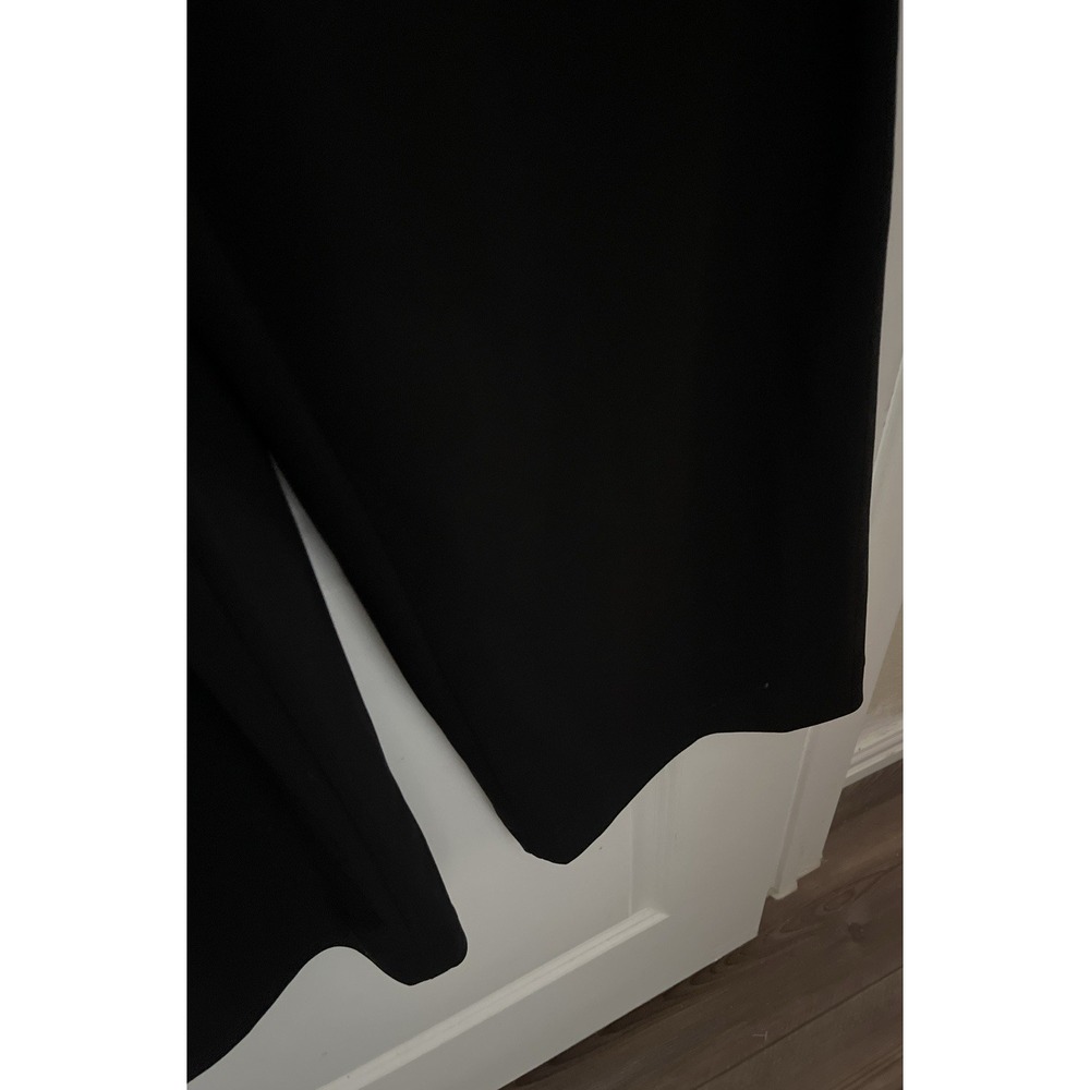 Calvin Klein Black Wide Leg Jumpsuit Women Ruffle Sleeve Formal Evening Cocktail - Picture 7 of 7